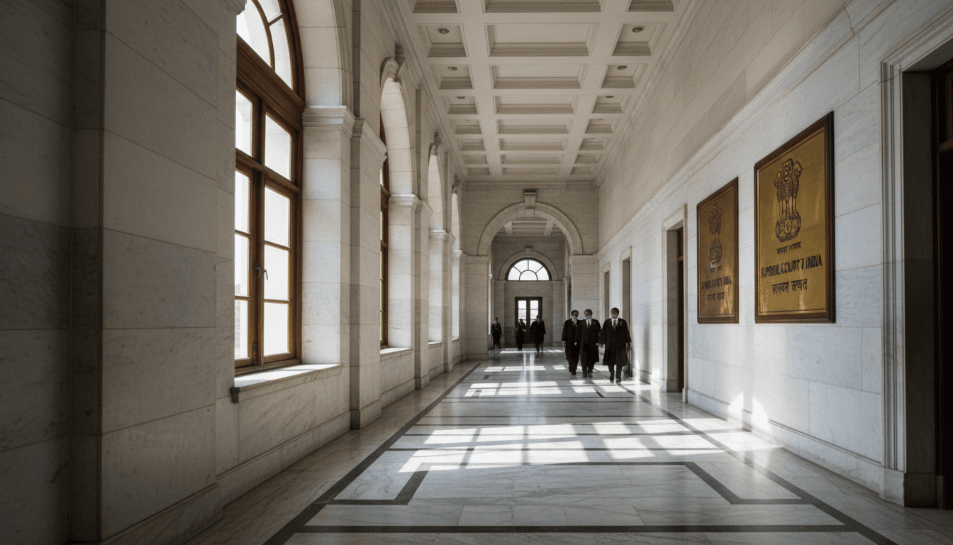 Supreme Court of India building interior